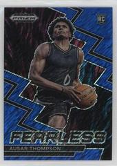 Ausar Thompson [Blue Shimmer] #12 Basketball Cards 2023 Panini Prizm Draft Picks Fearless Prices