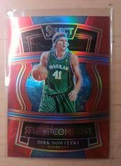 Dirk Nowitzki [Red Prizm] #11 Basketball Cards 2021 Panini Select Company Prices