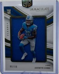 Jahmyr Gibbs #13 Football Cards 2023 Panini Immaculate Rookie Patch Prices