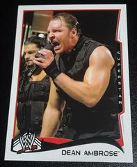 Dean Ambrose Wrestling Cards 2014 Topps WWE Prices