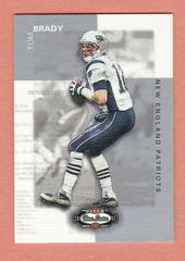 Tom Brady [Miniatures] #22 Football Cards 2002 Fleer Box Score Prices