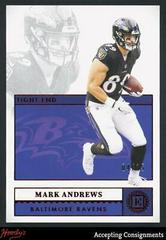 Mark Andrews [Ruby] #7 Football Cards 2021 Panini Encased Prices