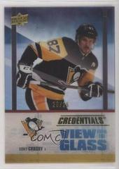 Sidney Crosby [Gold Spectrum] #VG-1 Hockey Cards 2021 Upper Deck Credentials View from the Glass Prices