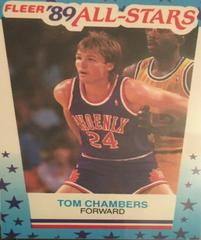 Tom Chambers Basketball Cards 1989 Fleer Sticker Prices