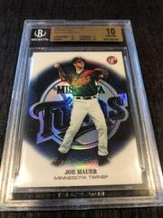 Joe Mauer [Refractor] #151 Baseball Cards 2002 Topps Pristine Prices