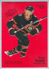Brady Tkachuk [Precious Metal Gems Red] #106 Hockey Cards 2022 Skybox Metal Universe Prices