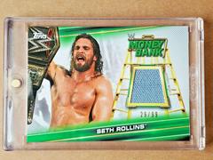 Seth Rollins [Green] Wrestling Cards 2019 Topps WWE Money in the Bank Mat Relics Prices
