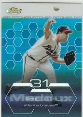 Greg Maddux [Refractor] Baseball Cards 2003 Finest Prices