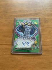 Corey Seager [Green Space Dust] Baseball Cards 2023 Topps Cosmic Chrome Autographs Prices