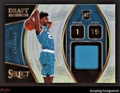 Kai Jones #DS-KJN Basketball Cards 2021 Panini Select Draft Selections Memorabilia Prices