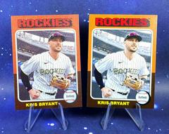 Kris Bryant [Flip Stock] #162 Baseball Cards 2024 Topps Heritage Prices