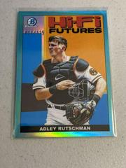 Adley Rutschman [Aqua Refractor] #HIFI-3 Baseball Cards 2022 Bowman Hi Fi Futures Prices