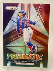 Pete Crow Armstrong #P19 Baseball Cards 2023 Panini Prizm Prizmatic Prices
