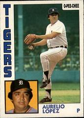 Aurelio Lopez #95 Baseball Cards 1984 O Pee Chee Prices