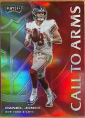 Daniel Jones [Red] #CA11 Football Cards 2020 Panini Playoff Call to Arms Prices