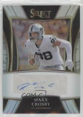 Maxx Crosby #SSP-MCR Football Cards 2021 Panini Select Signatures Select Prices