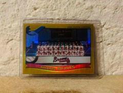 Atlanta Braves [Gold Refractor] #643 Baseball Cards 2002 Topps Chrome Prices