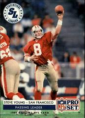 Steve Young Football Cards 1992 Pro Set Prices