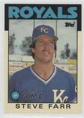 Steve Farr #35T Baseball Cards 1986 Topps Traded Tiffany Prices
