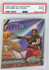 Dikembe Mutombo #106 Basketball Cards 1997 Metal Universe Prices