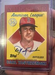 Carl Yastrzemski [Red] Baseball Cards 2023 Topps 1988 All Star Autographs Prices
