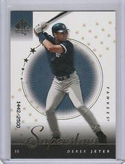 Derek Jeter [SP Limited] Baseball Cards 2000 SP Authentic Prices