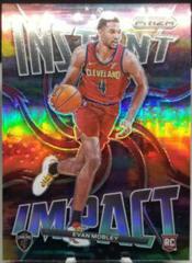 Evan Mobley [Silver Prizm] Basketball Cards 2021 Panini Prizm Instant Impact Prices
