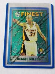 Reggie Miller [Refractor] Basketball Cards 1995 Finest Prices