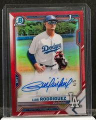Osiel Rodriguez [Red Refractor] #CPAOR Baseball Cards 2020 Bowman Chrome Prospect Autographs Prices