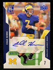 Chad Henne [Autograph Blue] Football Cards 2008 Upper Deck Draft Edition Prices