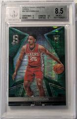 Ben Simmons [Green] Basketball Cards 2016 Panini Spectra Prices