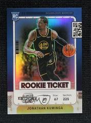 Jonathan Kuminga [Silver] Basketball Cards 2021 Panini Contenders Optic Rookies Prices