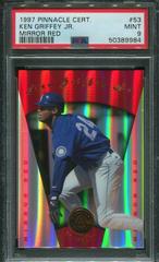 Ken Griffey Jr. [Mirror Red] #53 Baseball Cards 1997 Pinnacle Certified Prices