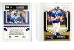 Eli Manning [Timeless Tributes Silver] #65 Football Cards 2010 Panini Classics Prices