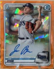 Joe Ryan [Orange] #BSPA-JRY Baseball Cards 2020 Bowman Sapphire Autographs Prices