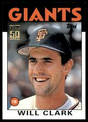 Will Clark [1986 Reprint] #T117 Baseball Cards 2001 Topps Traded Prices