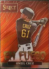Oneil Cruz Baseball Cards 2022 Panini Select En Fuego Prices