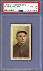 Dutch Zwilling Baseball Cards 1911 M116 Sporting Life Prices