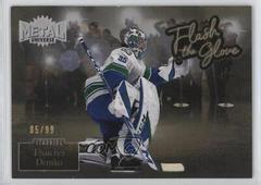 Thatcher Demko [Gold] #FL-15 Hockey Cards 2022 Skybox Metal Universe Flash the Glove Prices