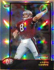 Steve Young [Refractor] #115 Football Cards 1998 Bowman Chrome Prices