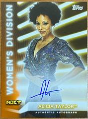 Alicia Taylor [Orange] #A-AT Wrestling Cards 2021 Topps WWE Women's Division Autographs Prices