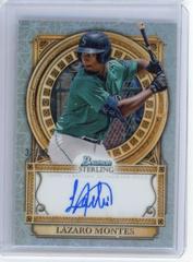 Lazaro Montes #SOA-LM Baseball Cards 2023 Bowman Sterling Opulence Autographs Prices