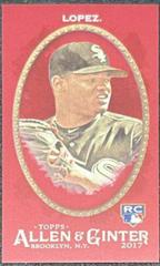 Reynaldo Lopez [Mini Red] #339 Baseball Cards 2017 Topps Allen & Ginter X Prices