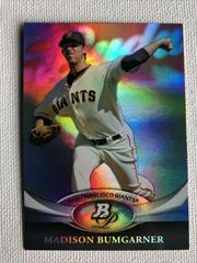 Madison Bumgarner #33 Baseball Cards 2011 Bowman Platinum Prices