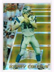 Kerry Collins [Atomic Refractor] #40 Football Cards 1996 Bowman's Best Prices