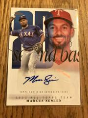 Marcus Semien #ATTA-MS Baseball Cards 2024 Topps All-Topps Team Autograph Prices
