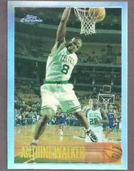 Antoine Walker [Refractor] #146 Basketball Cards 1996 Topps Chrome Prices
