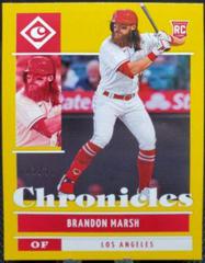 Brandon Marsh [Gold] #1 Baseball Cards 2022 Panini Chronicles Prices