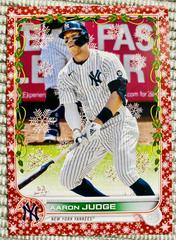 Aaron Judge [Red] #HW1 Baseball Cards 2022 Topps Holiday Prices