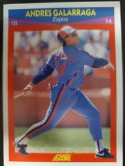 Andres Galarraga #14 Baseball Cards 1991 Score Superstars Prices